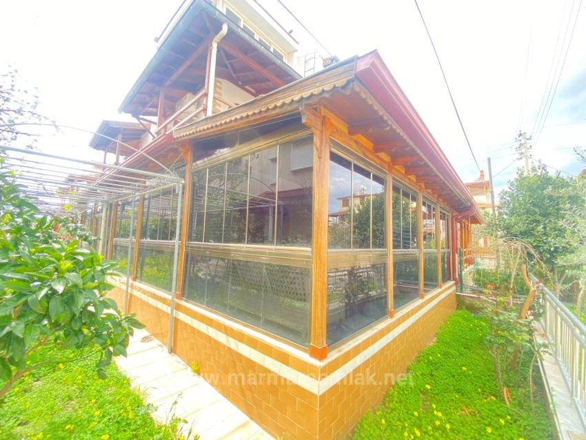 4+1 Villa Zum Verkauf In Doğanbey, Seferihisar, 750 Meter Vom Meer Entfernt.