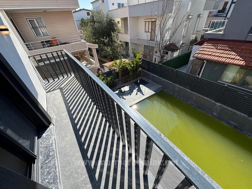 Freistehende Villa Mit Garten, 3 Schlafzimmern Und Pool In Gümüldür Zu Verkaufen.