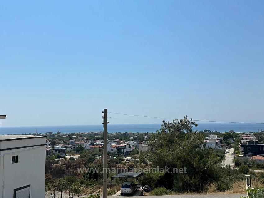 Sommervilla Mit 2+1 Schlafzimmern, Großem Garten Und Meerblick In Doğanbey, Seferihisar, İzmir Zu Verkaufen.