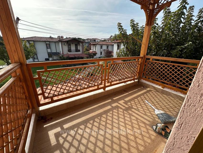 3+1 Villa Zum Verkauf In Seferihisar Ürkmez Site Mit Pool