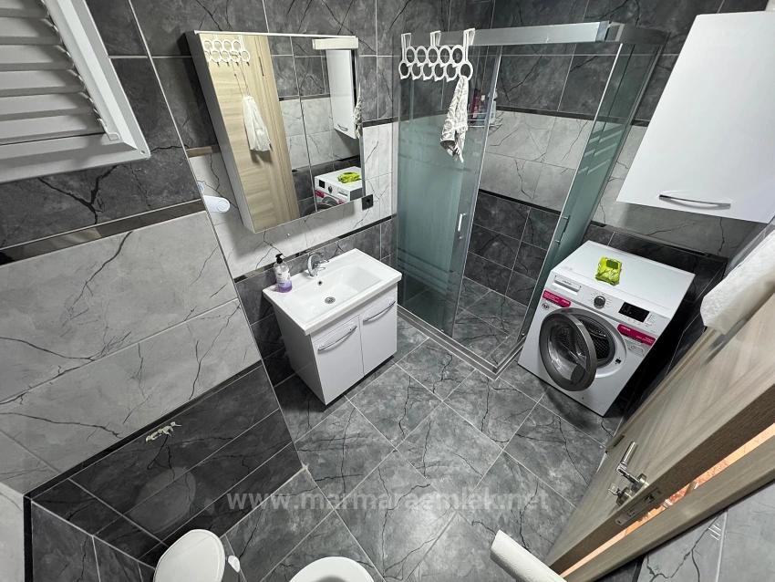 1+1 Wohnung Zum Verkauf In Einem Komplex Mit Pool In Doğanbey, Seferihisar