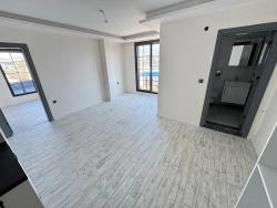 1+1-Zimmer-Wohnung Im Mittleren Stockwerk Zum Verkauf In Seferihisar Doğanbey, 60 Meter Vom Meer Entfernt.