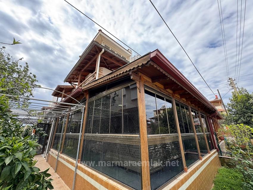 4+1 Villa For Sale In Doğanbey, Seferihisar, 750 Meters From The Sea.