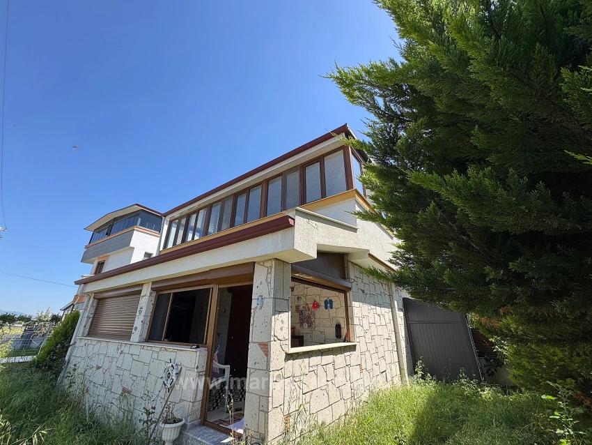 2+2 Villa With Garden For Sale In Doğanbey, Seferihisar, İzmir