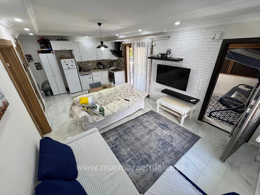 2+2 Villa With Garden For Sale In Doğanbey, Seferihisar, İzmir