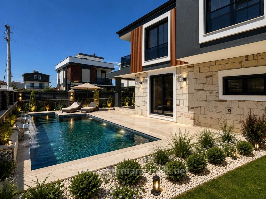 3+1, 350 M2, Detached Villa With Pool For Sale In Seferihisar, Izmir.