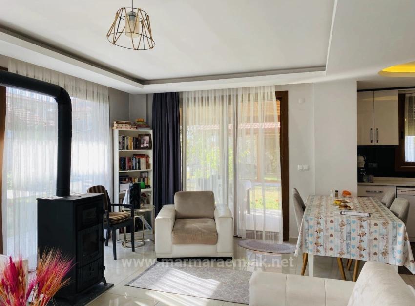 3+1 Villa With Garden And Pool For Sale In Doğanbey, Seferihisar, İzmir