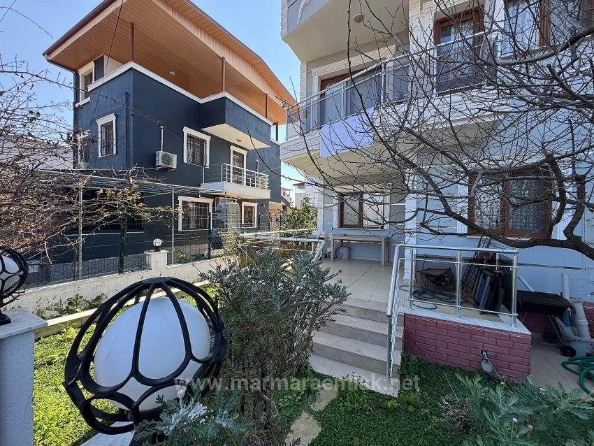 2+1 Summer Villa With Garden For Sale In Doğanbey, Seferihisar, İzmir