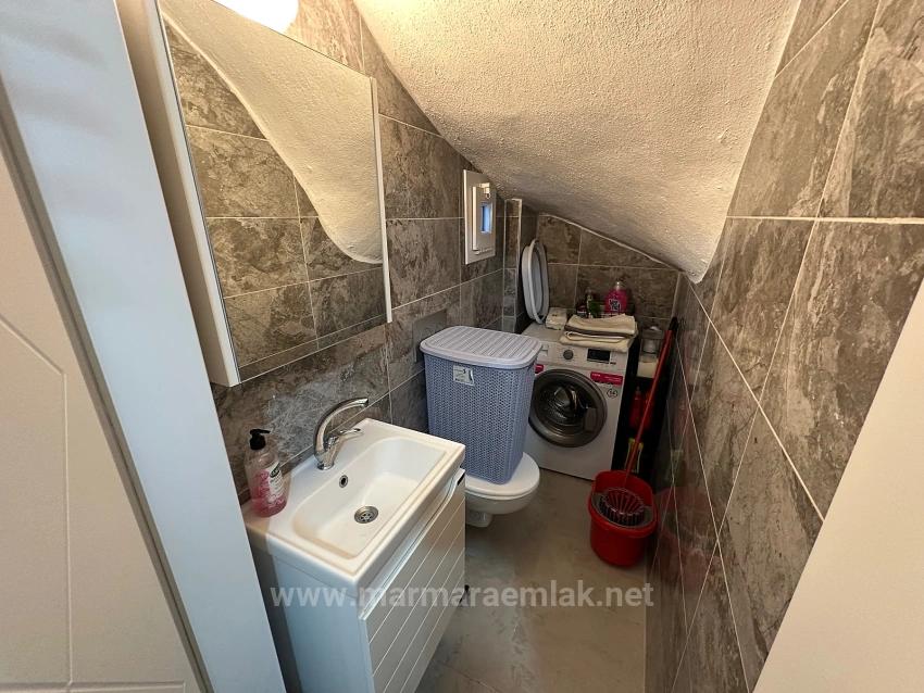 4+1 Summer Villa With Garden For Sale In Doğanbey Payamlı, Seferihisar, İzmir