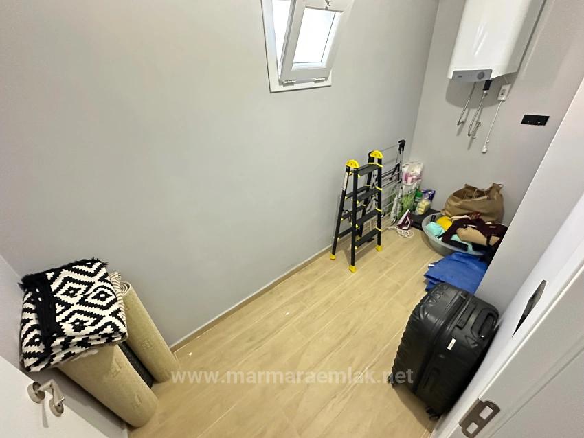 4+1 Summer Villa With Garden For Sale In Doğanbey Payamlı, Seferihisar, İzmir