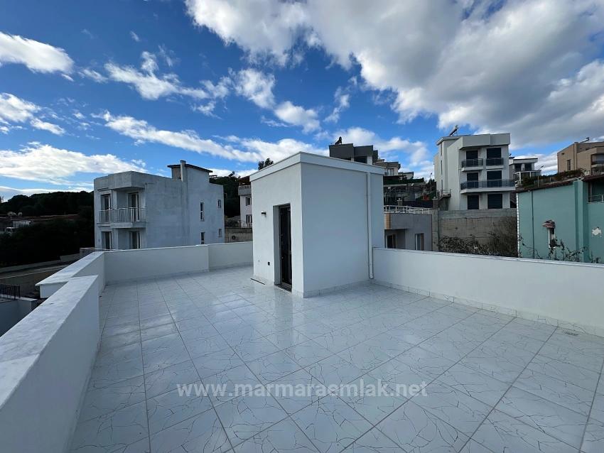 3+1 Detached Villa For Sale In Seferihisar Akarca, Facing The Sea.