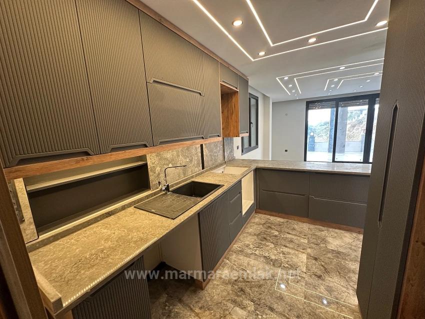 4+1 Detached House For Sale In Doğanbey, Seferihisar, İzmir, 280 M2.