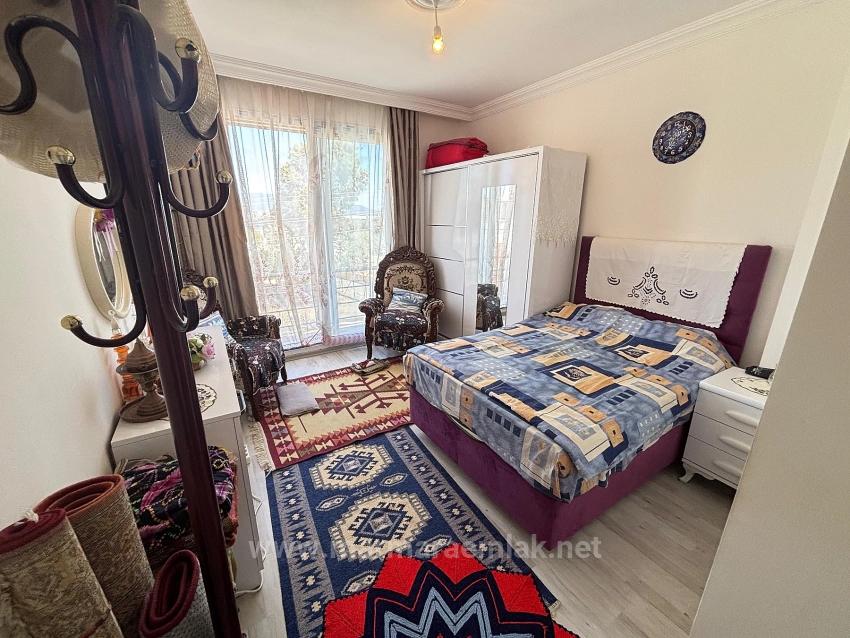 1+1 Apartment For Sale In Doğanbey, Seferihisar, İzmir, With Elevator, 300 Meters From The Sea.