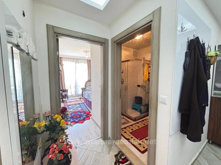 1+1 Apartment For Sale In Doğanbey, Seferihisar, İzmir, With Elevator, 300 Meters From The Sea.