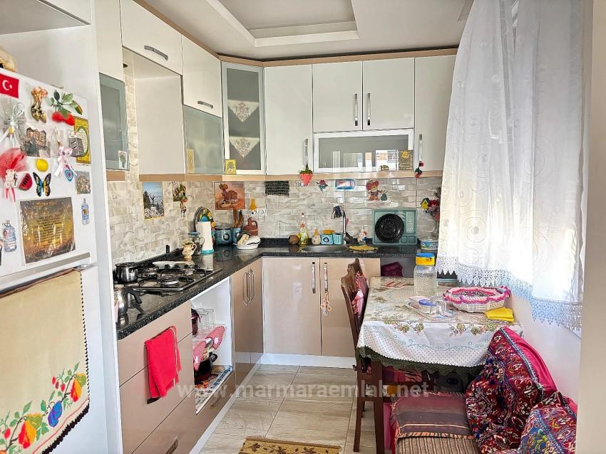 1+1 Apartment For Sale In Doğanbey, Seferihisar, İzmir, With Elevator, 300 Meters From The Sea.