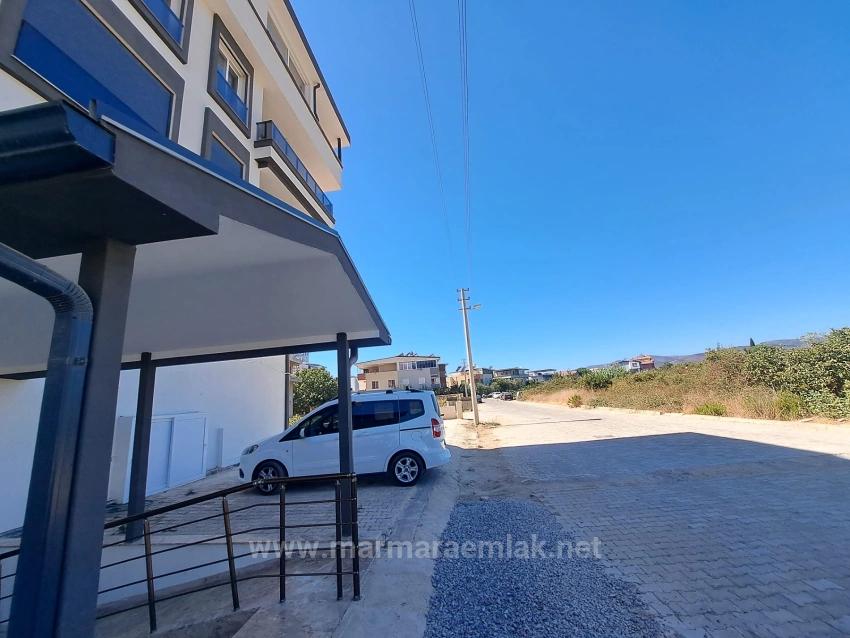 3+1 Summer Apartment For Sale In İzmir Seferihisar Ürkmez Center, 450 Meters To The Sea