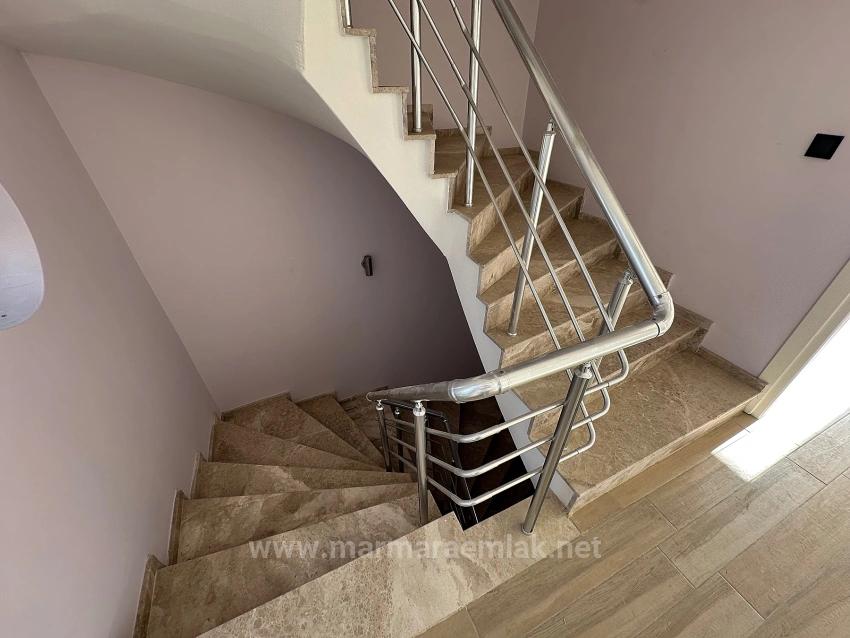 4+2 Summer Villa With Spacious Garden And Sea View For Sale In Doğanbey, Seferihisar, İzmir.