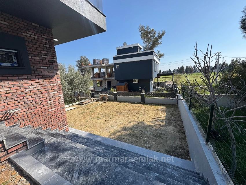 3+1 Garden Villa For Sale In İzmir Seferihisar Doğanbey