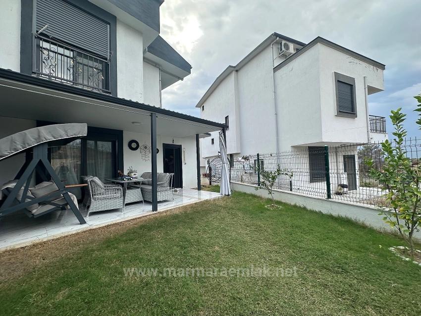 2+1 Villa With Garden For Sale In Doğanbey Payamlı, Seferihisar, İzmir
