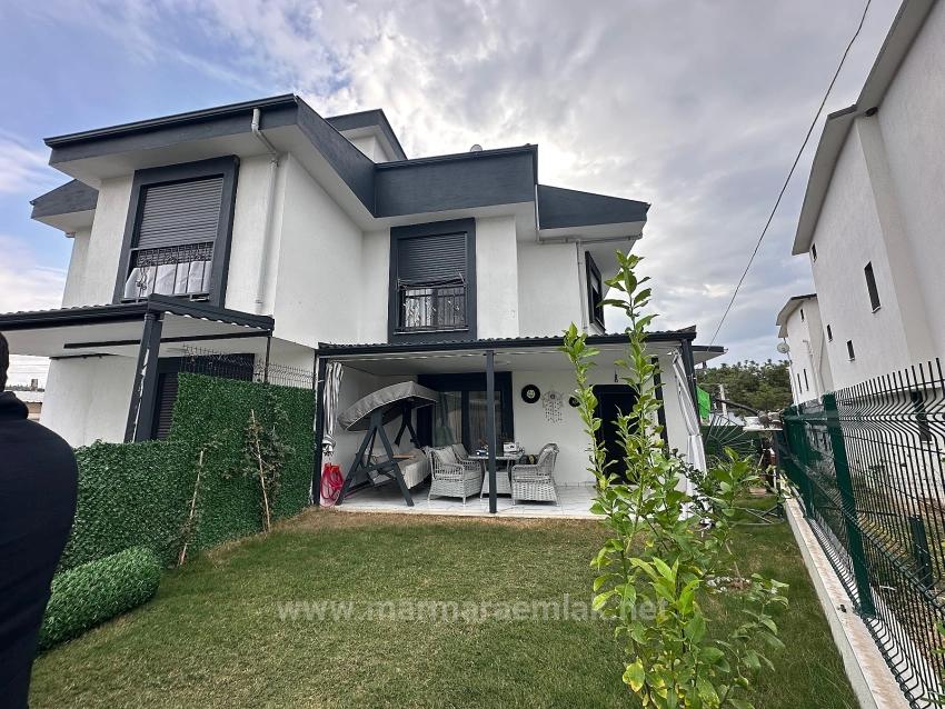 2+1 Villa With Garden For Sale In Doğanbey Payamlı, Seferihisar, İzmir