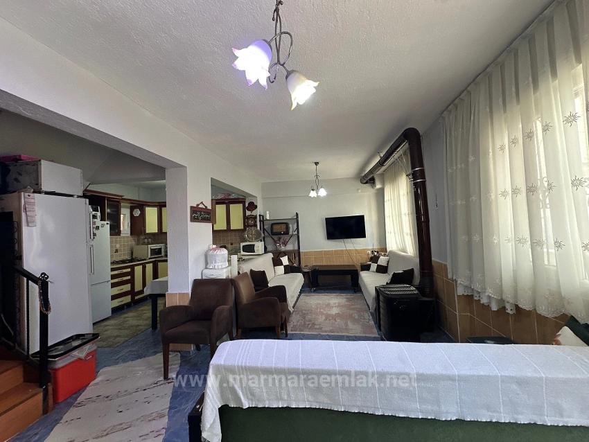 4+1 Villa With Garden For Sale In Doğanbey, Seferihisar, İzmir