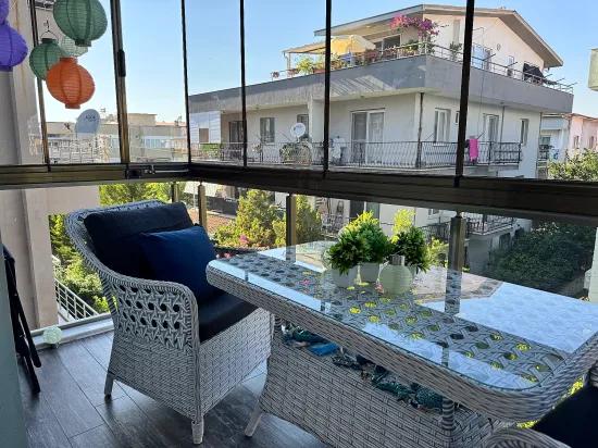 В İzmir Seferihisar Ürkmez Продаётся 2 + 1 Ультра Роскошная Квартира В 200 Метрах От Моря