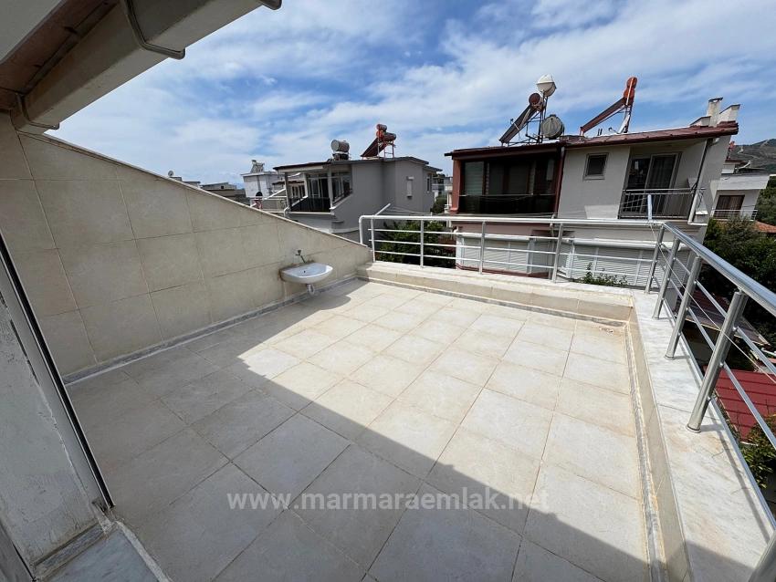 İzmir Seferihisar Doğanbey De Satılık Bahçeli 3+1 Villa
