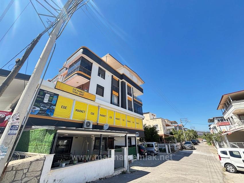 İzmir Seferihisar Doğanbey De Satılık 1+1 Asansörlü Daire Denize 300 Metre